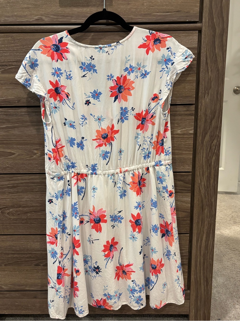 GAP Petite Floral Camisole in White, Blue and Lavender